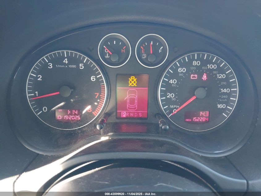 2006 Audi A3 2.0T VIN: WAUNF78P46A029130 Lot: 43599920