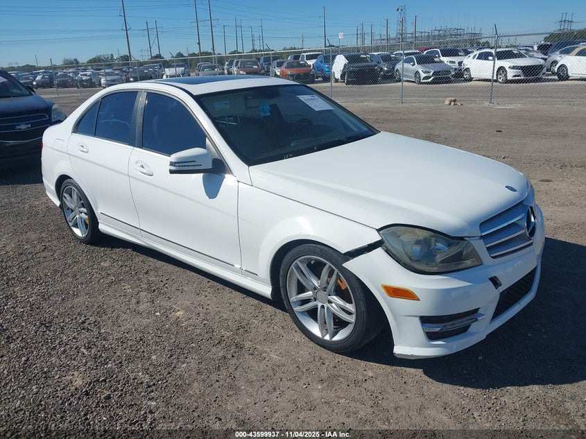 2013 MERCEDES-BENZ C 250 SPORT - WDDGF4HB6DR270836