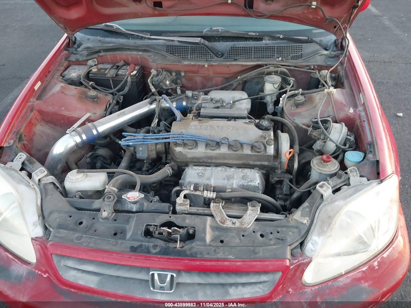 1999 Honda Civic Ex VIN: 1HGEJ824XXL023054 Lot: 43599983