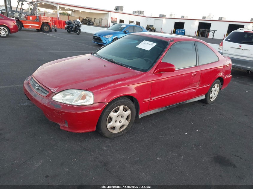 1999 Honda Civic Ex VIN: 1HGEJ824XXL023054 Lot: 43599983