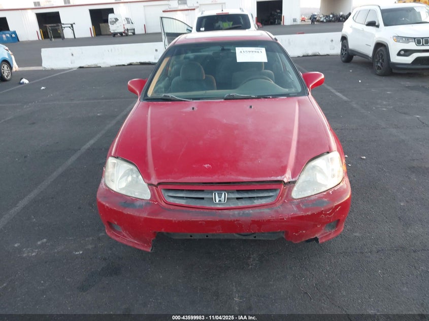 1999 Honda Civic Ex VIN: 1HGEJ824XXL023054 Lot: 43599983