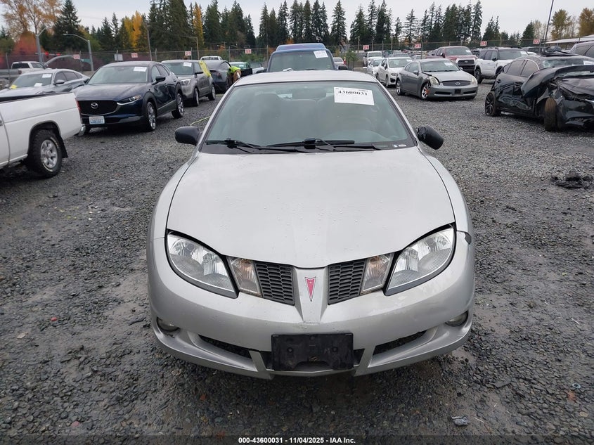 2005 Pontiac Sunfire VIN: 3G2JB12F95S108630 Lot: 43600031