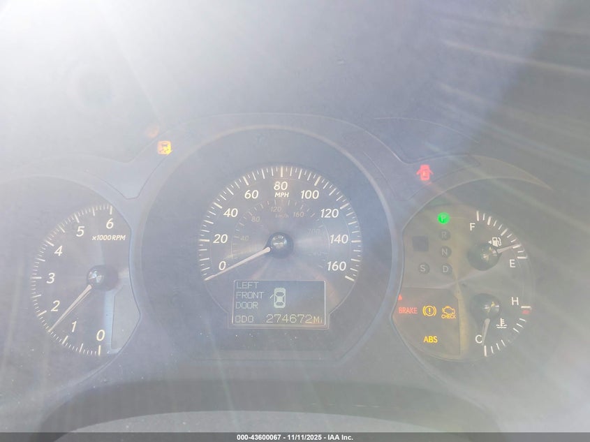 2008 Lexus Gs 350 VIN: JTHBE96S680031691 Lot: 43600067