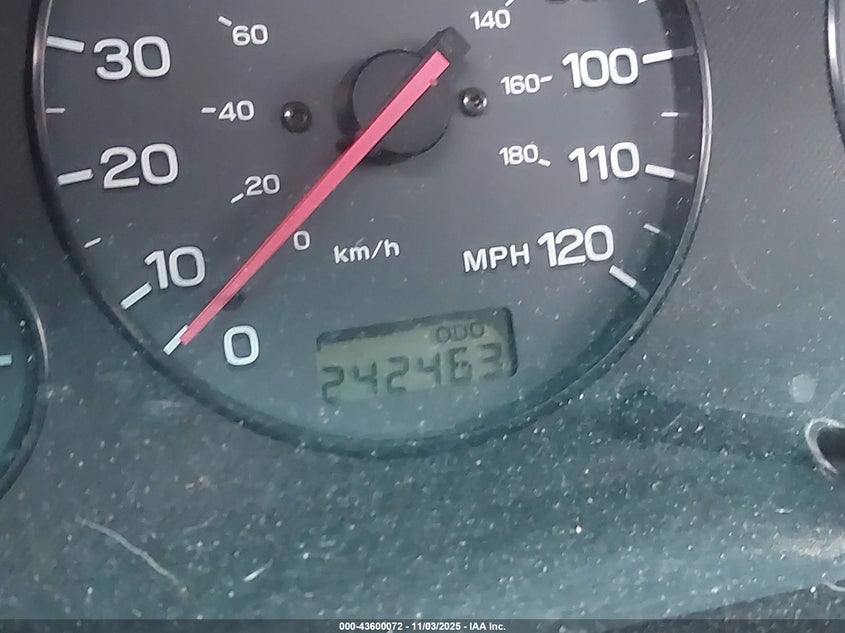 2000 Subaru Legacy Gt VIN: 4S3BH6458Y6306883 Lot: 43600072