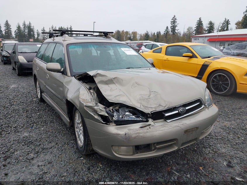 2000 Subaru Legacy Gt VIN: 4S3BH6458Y6306883 Lot: 43600072