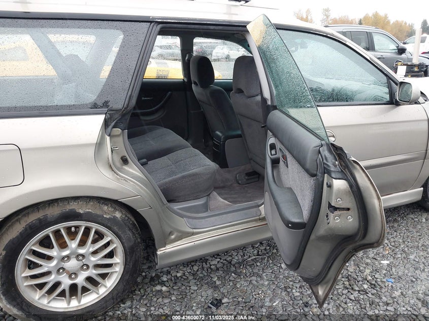 2000 Subaru Legacy Gt VIN: 4S3BH6458Y6306883 Lot: 43600072