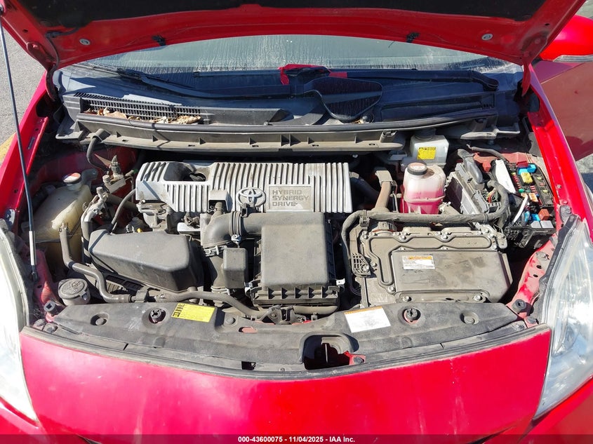 JTDKN3DU5F0423612 2015 TOYOTA PRIUS photo no. 10
