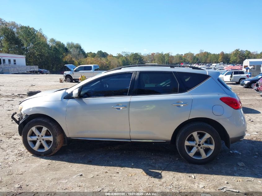 2009 Nissan Murano Sl VIN: JN8AZ18U19W026841 Lot: 43600108