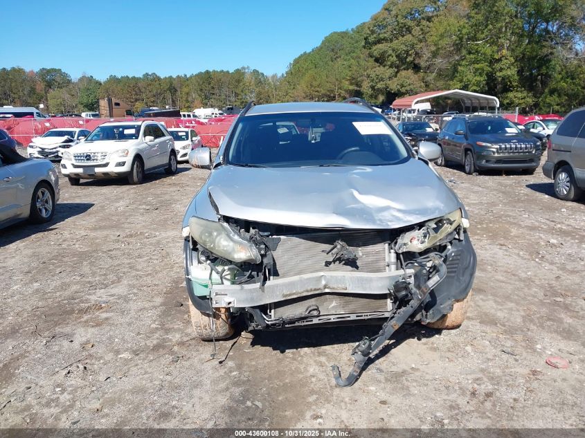 2009 Nissan Murano Sl VIN: JN8AZ18U19W026841 Lot: 43600108