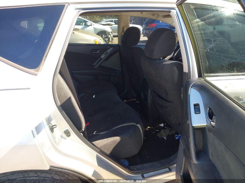 2009 Nissan Murano Sl VIN: JN8AZ18U19W026841 Lot: 43600108