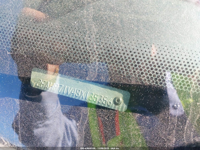 2008 Ford Crown Victoria Police/Police Interceptor VIN: 2FAHP71V48X135356 Lot: 43600109