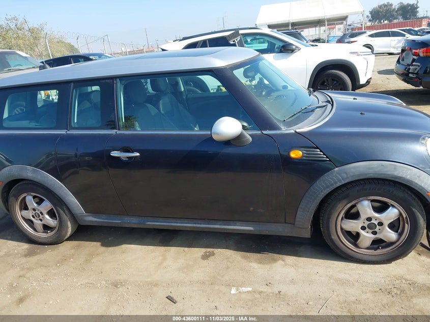 2008 Mini Cooper Clubman VIN: WMWML33518TN66452 Lot: 43600111
