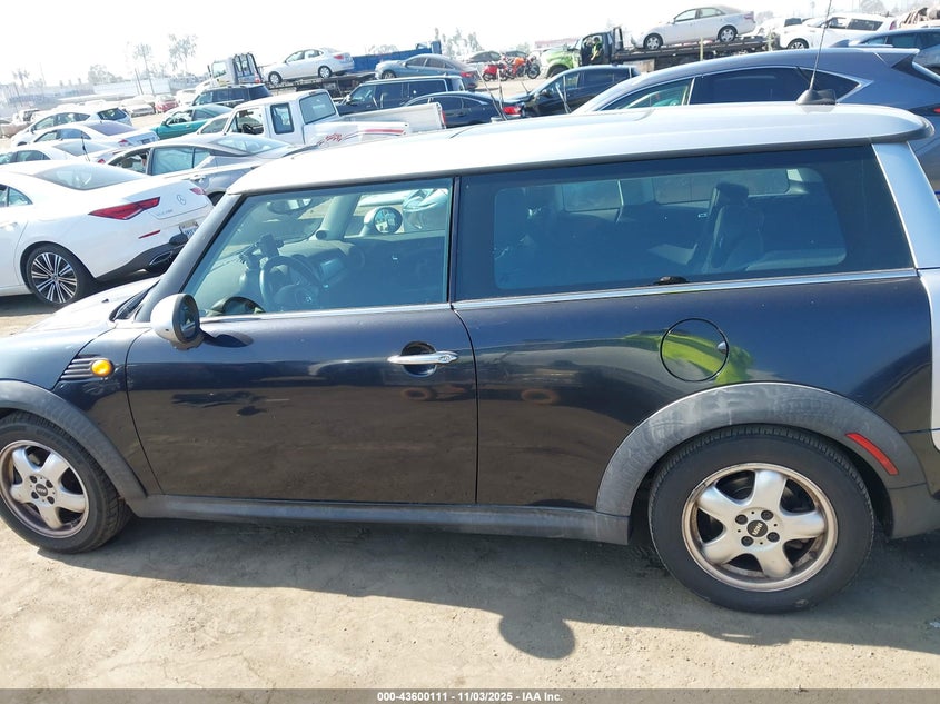 2008 Mini Cooper Clubman VIN: WMWML33518TN66452 Lot: 43600111