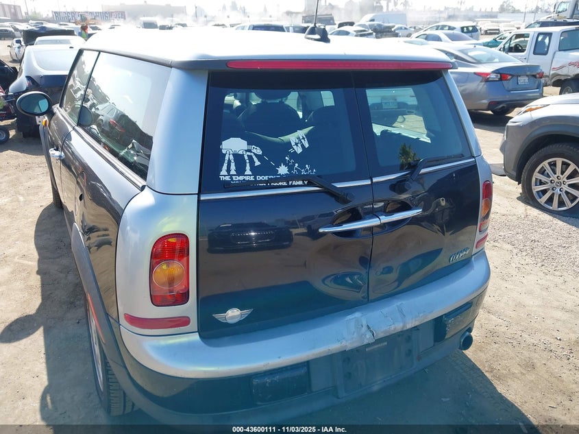 2008 Mini Cooper Clubman VIN: WMWML33518TN66452 Lot: 43600111
