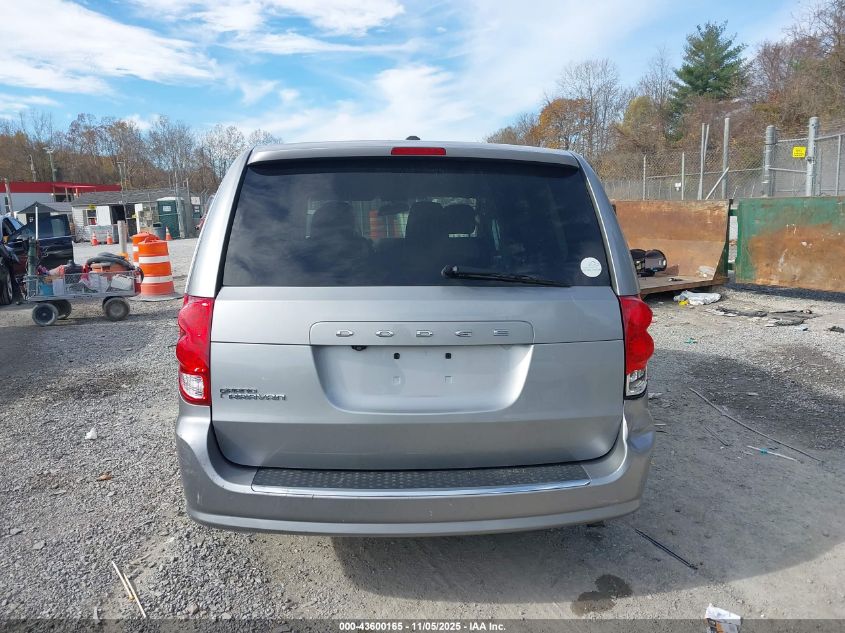 2018 Dodge Grand Caravan Se VIN: 2C4RDGBGXJR136853 Lot: 43600165