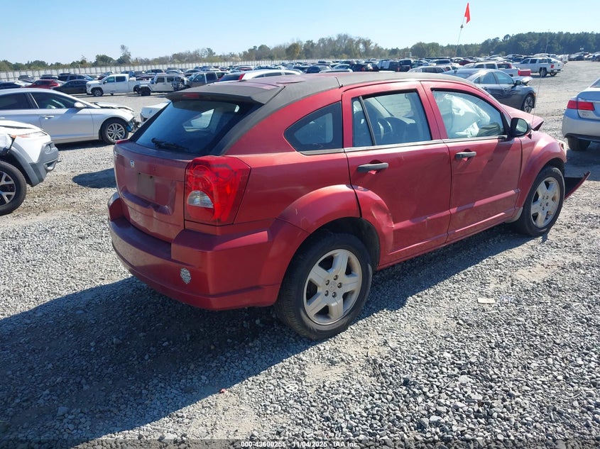 1B3HB28B48D775230 2008 DODGE CALIBER photo no. 4