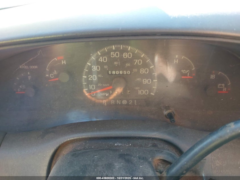 1997 Ford F-150 Standard/Xl/Xlt VIN: 1FTDX172XVND06949 Lot: 43600303