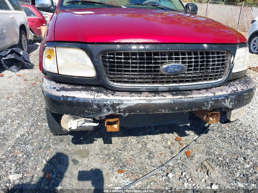 2000 Ford F-150 Lariat/Work Series/Xl/Xlt VIN: 1FTRX17W2YNB18584 Lot: 43600403