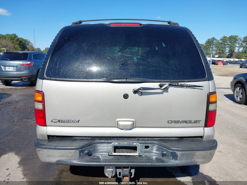 2004 Chevrolet Tahoe Lt VIN: 1GNEC13ZX4J239009 Lot: 43600404