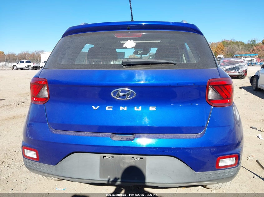 2023 Hyundai Venue Sel VIN: KMHRC8A31PU228545 Lot: 43600454