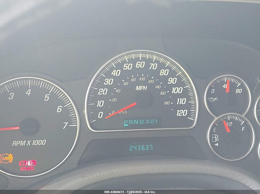 2003 GMC Envoy Sle VIN: 1GKDS13S032165526 Lot: 43600472