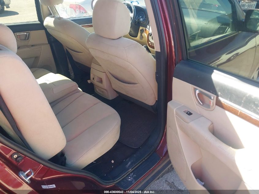 2009 Hyundai Santa Fe Se VIN: 5NMSH13E69H246255 Lot: 43600543