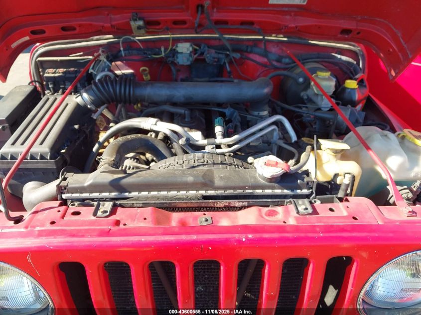 2006 Jeep Wrangler Sport VIN: 1J4FA49S46P707941 Lot: 43600555