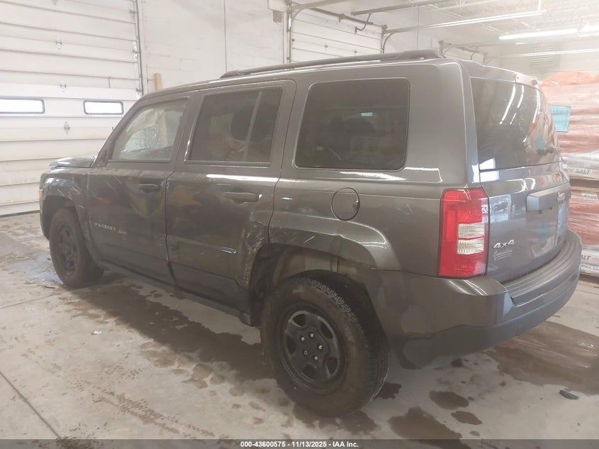 2016 JEEP PATRIOT SPORT 1C4NJRBB0GD674612