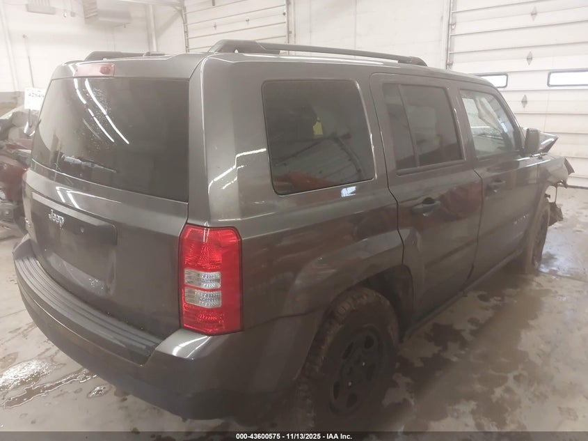 2016 JEEP PATRIOT SPORT 1C4NJRBB0GD674612