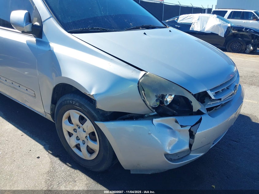 2009 Kia Sedona Lx VIN: KNDMB233296281984 Lot: 43600587