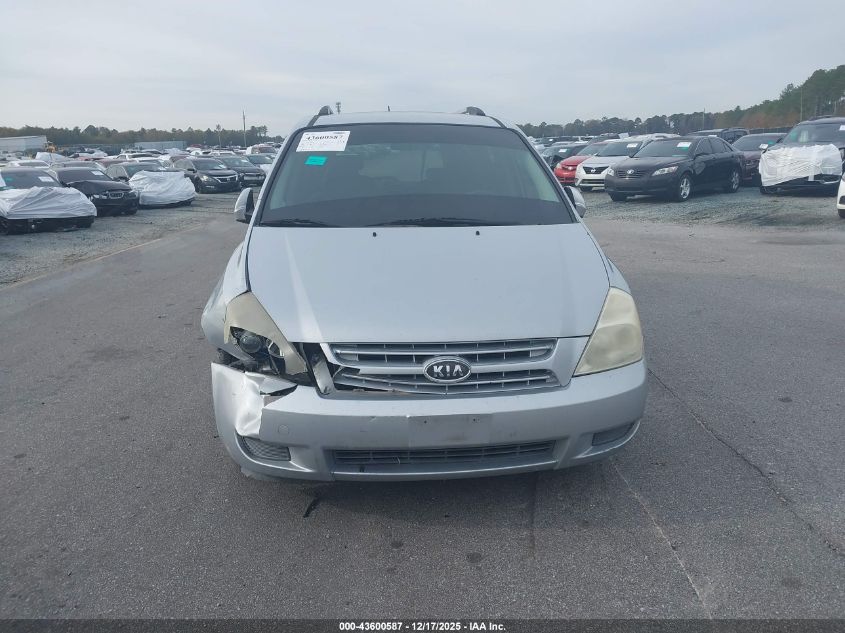 2009 Kia Sedona Lx VIN: KNDMB233296281984 Lot: 43600587
