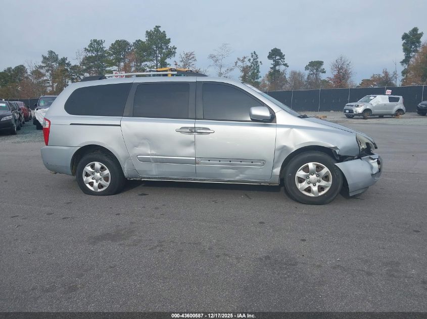 2009 Kia Sedona Lx VIN: KNDMB233296281984 Lot: 43600587