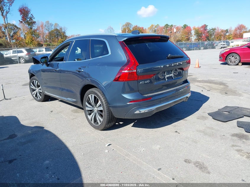2022 VOLVO XC60 B5 INSCRIPTION YV4L12RL6N1946024