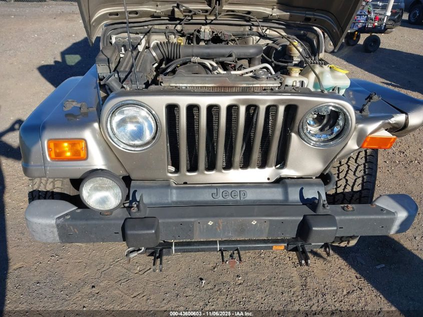 2004 Jeep Wrangler Sahara VIN: 1J4FA59S84P749824 Lot: 43600603