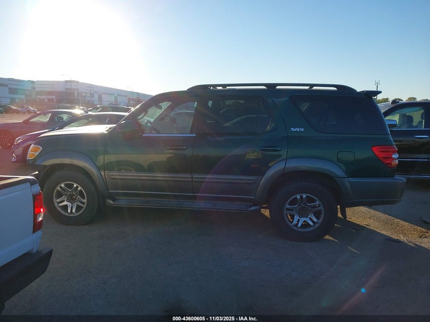 2004 Toyota Sequoia Sr5 V8 VIN: 5TDZT34AX4S226620 Lot: 43600605