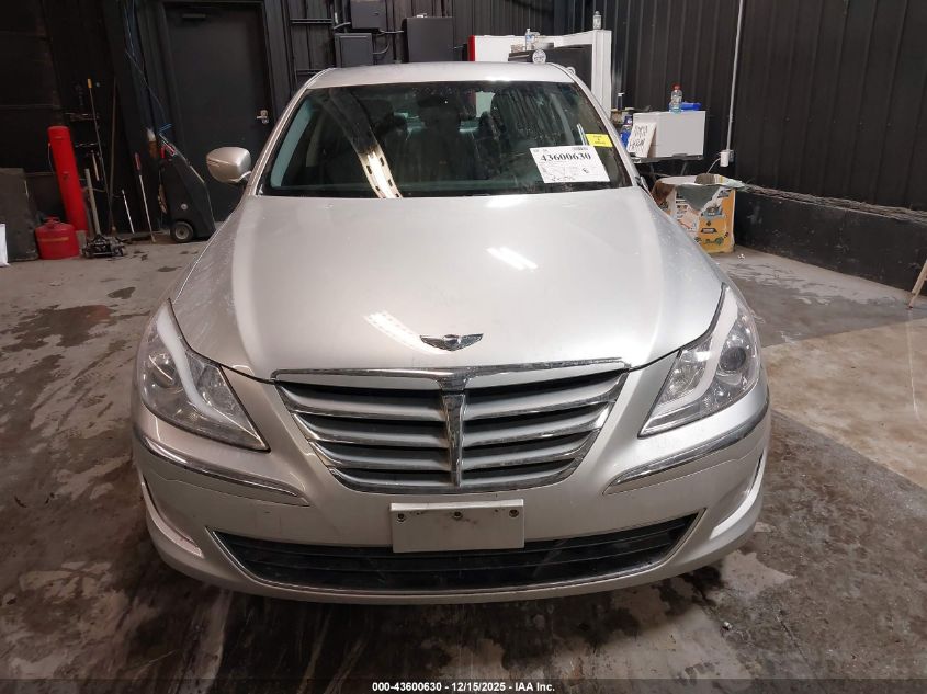 2013 Hyundai Genesis 3.8 VIN: KMHGC4DD6DU250217 Lot: 43600630