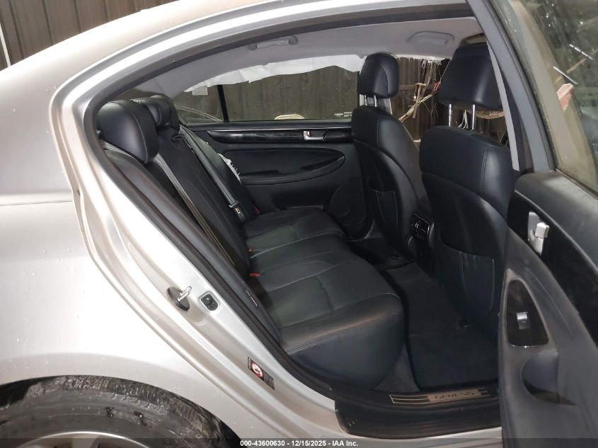 2013 Hyundai Genesis 3.8 VIN: KMHGC4DD6DU250217 Lot: 43600630