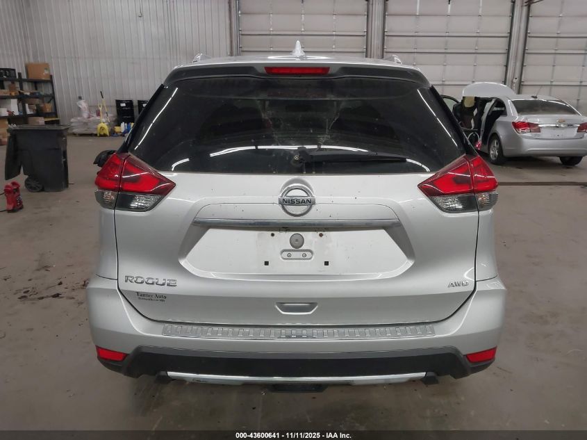 2017 Nissan Rogue S VIN: JN8AT2MV1HW254715 Lot: 43600641