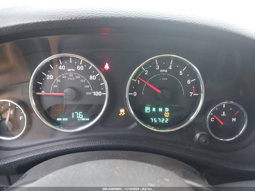 2012 Jeep Wrangler Sport VIN: 1C4AJWAG4CL233611 Lot: 43600650