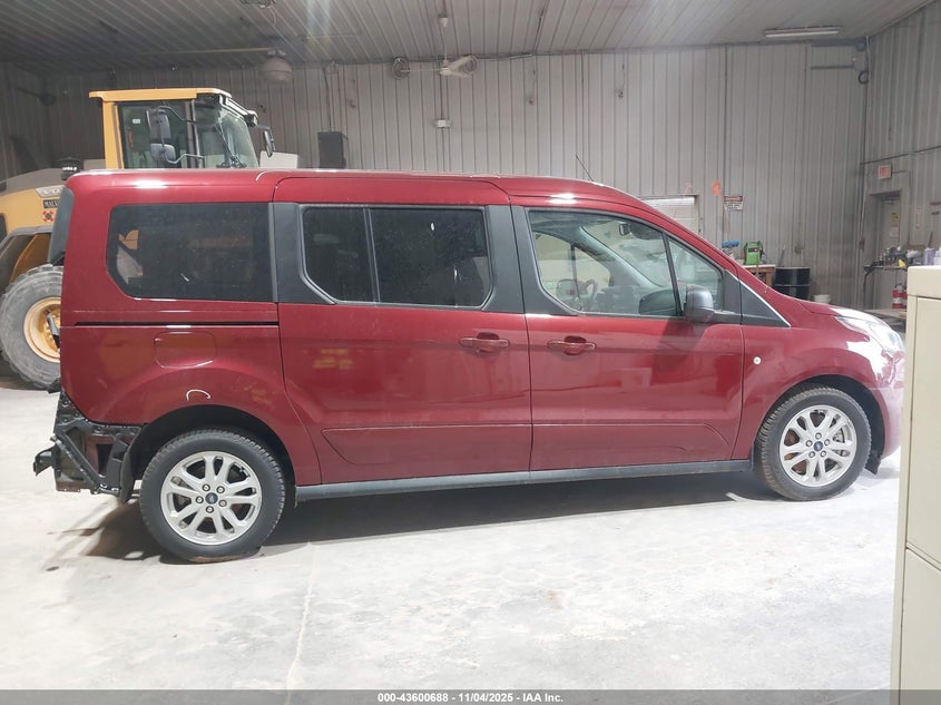 2019 Ford Transit Connect Xlt VIN: NM0GE9F21K1392591 Lot: 43600688