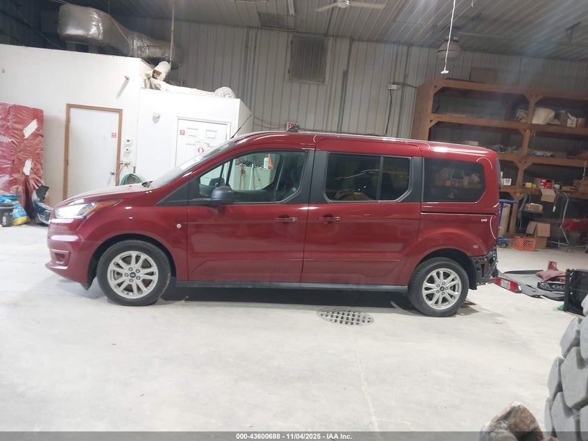 2019 Ford Transit Connect Xlt VIN: NM0GE9F21K1392591 Lot: 43600688