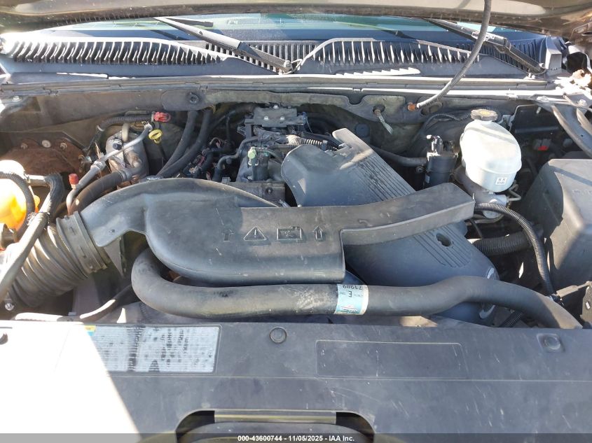 2003 Chevrolet Avalanche 1500 VIN: 3GNEK13T43G324216 Lot: 43600744