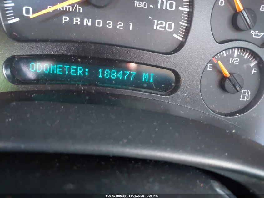 2003 Chevrolet Avalanche 1500 VIN: 3GNEK13T43G324216 Lot: 43600744