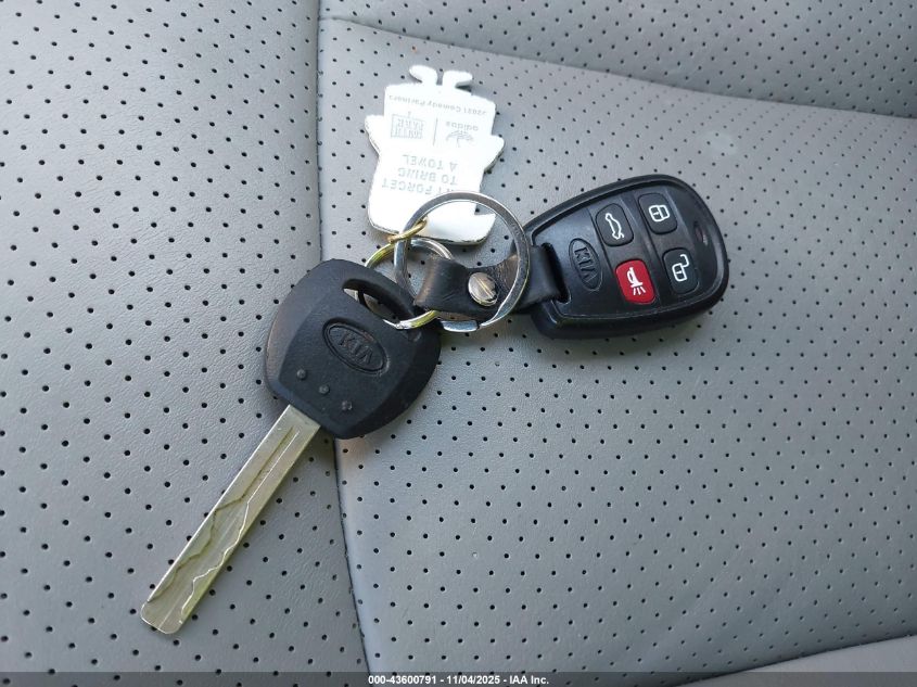 KNALD225395170274 2009 KIA AMANTI photo no. 11