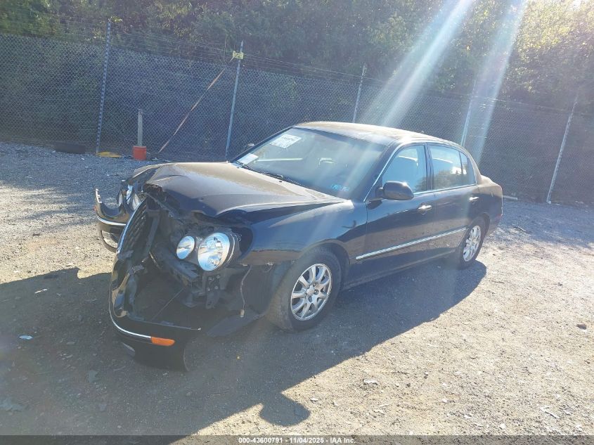 KNALD225395170274 2009 KIA AMANTI photo no. 2