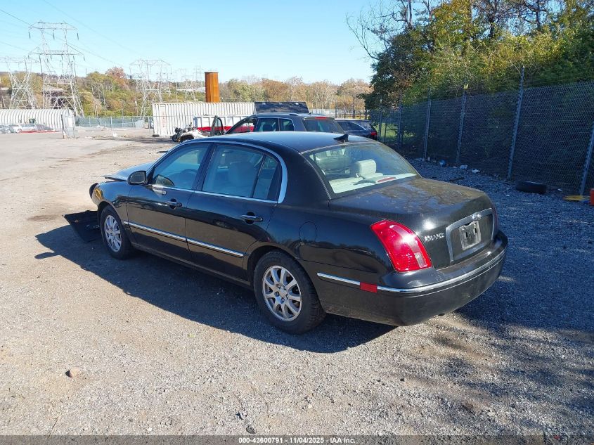 KNALD225395170274 2009 KIA AMANTI photo no. 3