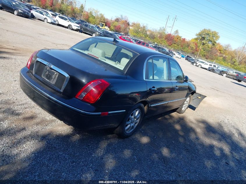 KNALD225395170274 2009 KIA AMANTI photo no. 4