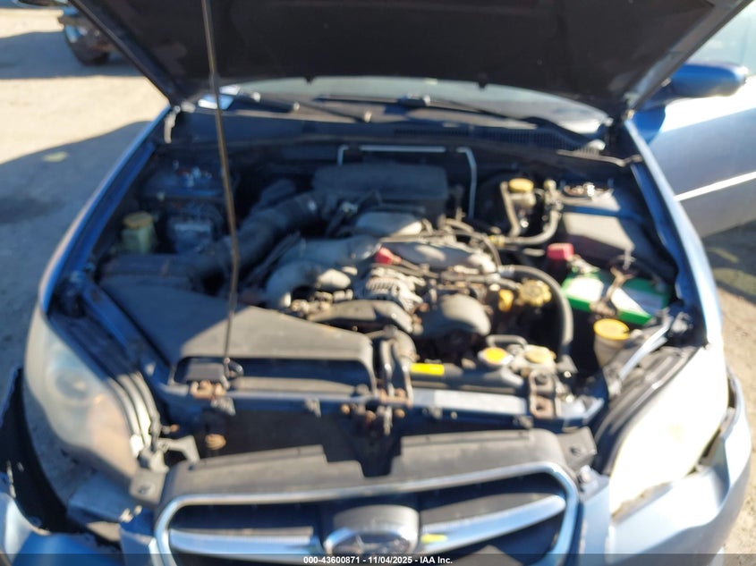 2008 Subaru Legacy 2.5I VIN: 4S3BL616887225324 Lot: 43600871