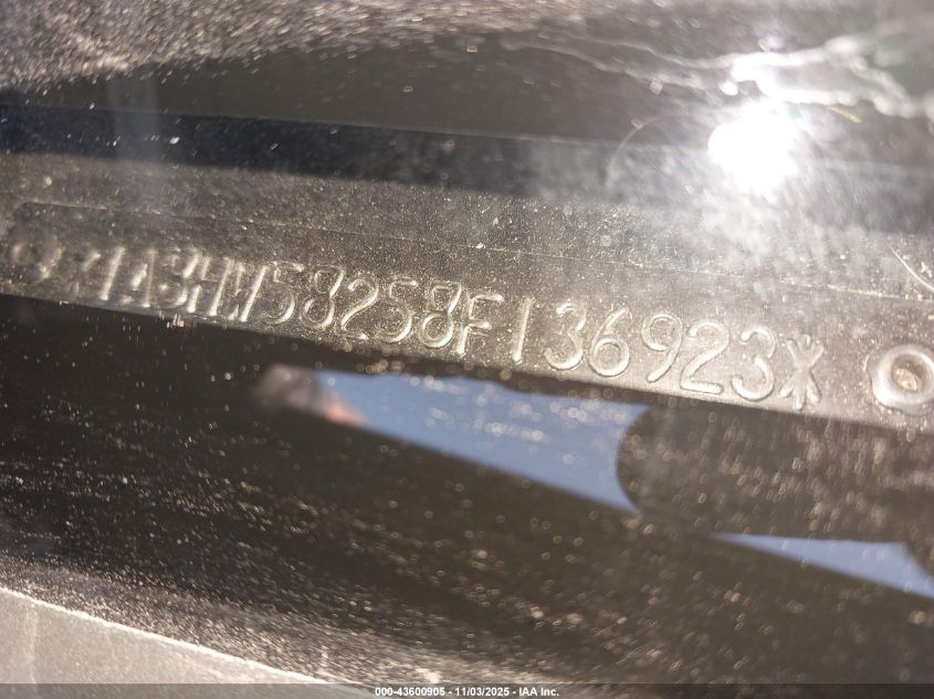 2008 Chrysler Aspen Limited VIN: 1A8HW58258F136923 Lot: 43600905