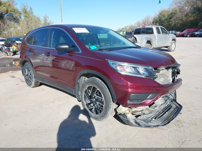 2016 HONDA CR-V SE - 5J6RM3H48GL026238